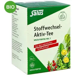 Stoffwechsel Aktiv Tee Kräutertee Nummer 7 bio Salus