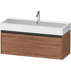 Duravit Ketho.2 Waschtischunterbau wandhängend Nussbaum Matt 1184x460x440 mm - K25079079790000 K25079079790000