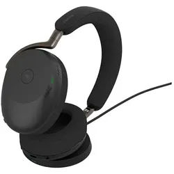 Evolve3 85 MS Link390a - Black (Incl. Wireless Charging Pad)