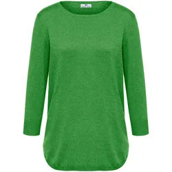Le pull en soie et cachemire Peter Hahn Seide/Kaschmir vert