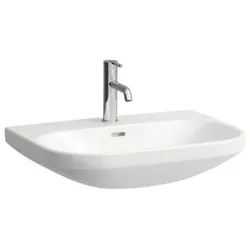 Laufen Lua Waschtisch H8110860001091 65x46cm, weiß, mit Überlauf, ohne Hahnloch