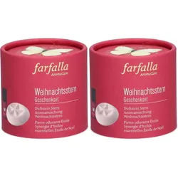farfalla Geschenkset Duftstein Stern Synergie ätherischer Öle Weihnachtsstern