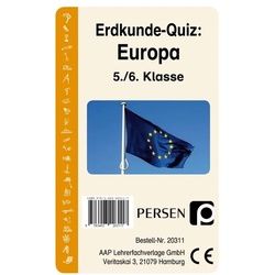 Persen Verlag in der AAP Lehrerwelt - Erdkunde-Quiz: Europa (Kartenspiel)