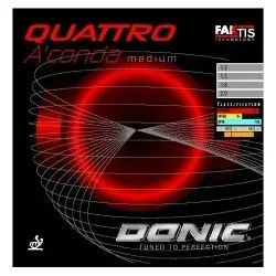 Donic Belag Quattro Aconda medium schwarz 2,0