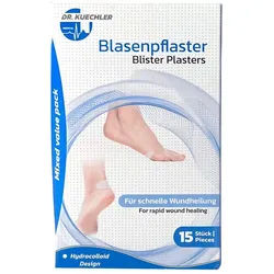 Dr. Kuechler Medical® Blasenpflaster Mixed Value Pack 15 St