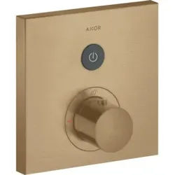 hansgrohe Fertigmontageset ShowerSelect UP-THM, 1 Verbr., eckig, brushed bronze