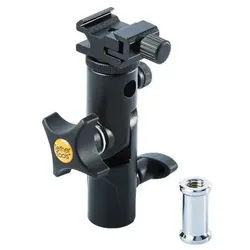 Tether Tools RapidMount Cold Shoe Elbow Blitzneiger für Aufsteckblitz oder Videoleuchte