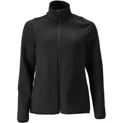 Damen Fleece-Zip-Sweatshirt "22553-608" - S - schwarz
