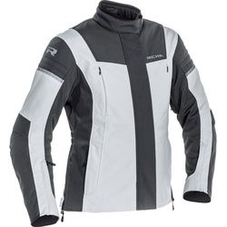 Richa Phoenicia 3 wasserdichte Damen Motorrad Textiljacke, grau, Größe M