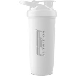 FSA Nutrition Protein Shaker Edelstahl Flaschen 900 ml weiss