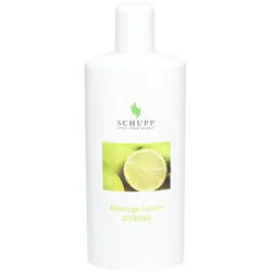 Schupp Massage-Lotion Zitrone