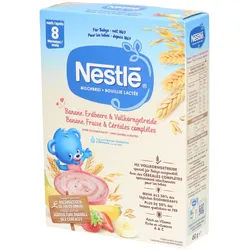 Nestlé Milchbrei Banane, Erdbeere & Vollkorngetreide ab 8 Monaten