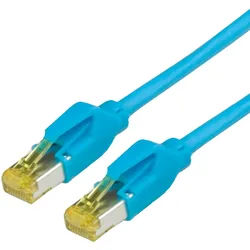 SECOMP DRAKA Patchkabel Cat.6A (Class EA) S/FTP, UC900 TM31, LSOH, blau, 3 m