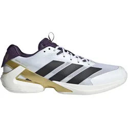 adidas Tennisschuhe adizero Ubersonic 5 Allcourt/Leichtigkeit 2025 weiss/schwarz/gold Herren