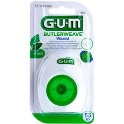 GUM Butlerweave Waxed Zahnseide Mint