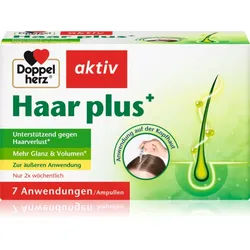 Doppelherz Haar plus+ Ampullen für gesunde und schöne Haare 90 g