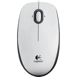 Logitech Logitech B100 Optical USB Mouse for Business, Maus Maus (kabelgebunden) weiß