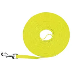 TRIXIE Easy Life Schleppleine, M–XL: 15 m / 17 mm, neongelb