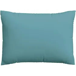 Schlafgut Kopfpolsterbezug , Pastellblau , Textil , Uni , 70x90 cm , Grüner Punkt, Textiles Vertrauen - Oeko-Tex®, AZO-frei, Oeko-Tex® Made IN Green , bügelleicht, bügelfrei , Heimtextilien, Bezüge, Polsterbezüge