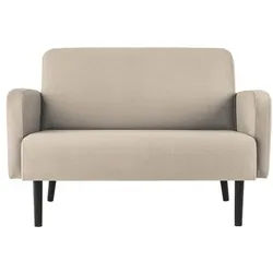 meet 2-Sitzer-Sofa »Lisboa« mit Stoffbezug beige, 124x83x55 cm