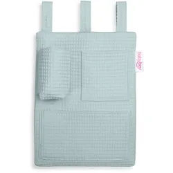 Babybay Betttasche , Hellblau , Textil , 28x2.5x38 cm , Textiles Vertrauen - Oeko-Tex® , Schlafen, Babytextil-Kollektionen