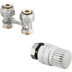 Oventrop Multiflex F Anschluss-Set 1715883 für G 1/2 IG, Durchgang