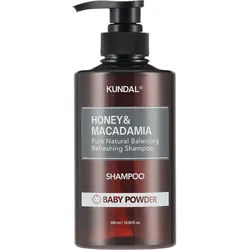 Kundal Honey & Macadamia Naturshampoo Baby Powder – sulfatfrei 500 ml
