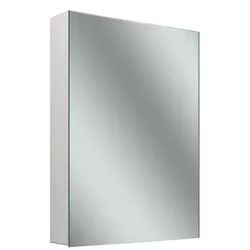 Schneider CARE Spiegelschrank, 595x820mm, Türanschlag re., ohne Beleuchtung, Steckdose li. unten innen, 193.462.02.02, Ausführung: EU-Norm/Korpus weiss