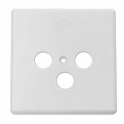 Astro Deckel GUZ 450 für 3-Loch Dose reinweiss 80x80