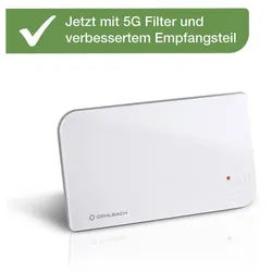 Oehlbach Scope Vision 5G immerantenne für DVB-T2 mit 5G Flachantenne weiß