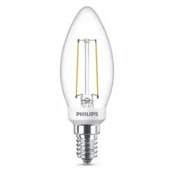 Philips - Leuchtmittel LED 3W Glas Kerzen (300lm) Dimbar E14