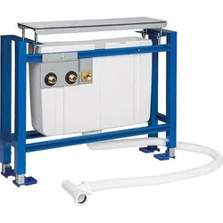 Montageelement Komplett-Set für 3-4 Loch- Wannenrandarmaturen, höhenverstellbar