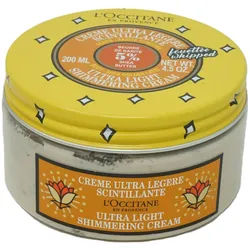 L'OCCITANE Körperpflegemittel L'Occitane Whipped 5% Shea Butter Ultra Light Shimmering Cream 200 ml