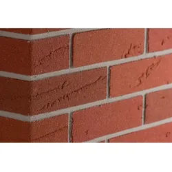 ELABRICK Eckverblender »Oregon«, 240/115 x 71 mm, rot/braun, 2m2