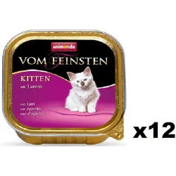 Animonda Cat Vom Feinsten Kitten mit Lamm 12x100g