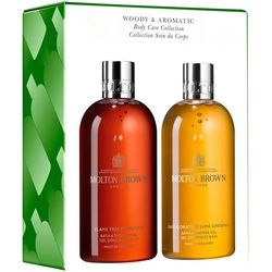 MOLTON BROWN Woody & Aromatic Body Care Collection 2 x 300 ml