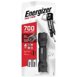 Energizer taktische LED-Taschenlampe, LED-Lenser TAC 700 inkl. 2x 2CR123 Batterrien