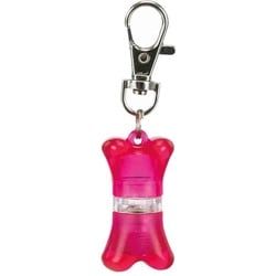 TRIXIE Hundehalsbandleuchte Safer Life Flasher für Hunde mit Schlüsselanhänger