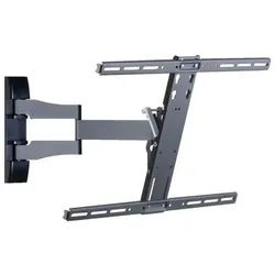 Mid.you Tv-Wandhalter , Schwarz , Metall , 62x42x49 cm , Wohnzimmer, TV Möbel, TV-Wandhalterung