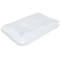 Vierjahreszeitendecke , Grau, Weiß , Textil , Füllung: Polyester , 135x200 cm , Textiles Vertrauen - Oeko-Tex® , Heimtextilien, Kopfpolster & Bettdecken, Bettdecken, Ganzjahresdecken