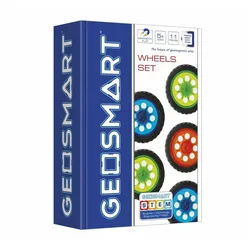 Smart Games Geosmart Wheels Set Magnetspielbausteine, (11 St) bunt
