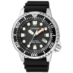 Citizen Solaruhr, Citizen Herren Analog Quarz Uhr mit Plastik Armband BN0150-10E
