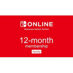 Nintendo Membership 12 Months (Family)