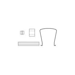 Vaillant Montage-Set 9.082 FD Röhrenkol. 4x VTK 1140 Flachd. nebenein. o. Beschw...