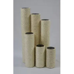 animal-design Ersatz-Kratzbaumstamm Sisal Ersatzholm Ersatzstamm für Kratzbaum Ersatzteil Kratzstamm Säule 8 cm x 17 cm