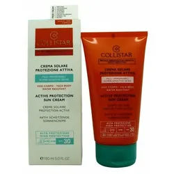 COLLISTAR Sonnenschutzcreme Active Protection Sun Cream Face Body Spf30 150ml