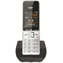 GIGASET Telefon Comfort 500, silber-schwarz