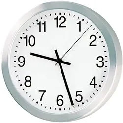 Peweta Uhren Funk-Wanduhr 51.190.205 Ø 20 cm grau, 20 cm