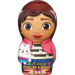 Gabby's Dollhouse 2D Kids Gentle Duschgel & Shampoo 2 in 1 400 ml