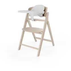 cybex Gold Hochstuhl , Naturfarben , Holz, Kunststoff, Textil , Buche , massiv, Sperrholz , 47.3x81.5x62.6 cm , Fußstütze verstellbar, Sitzfläche verstellbar, zusammenklappbar, Bezug waschbar, 3-Punkt-Gurt, Tablett , Füttern